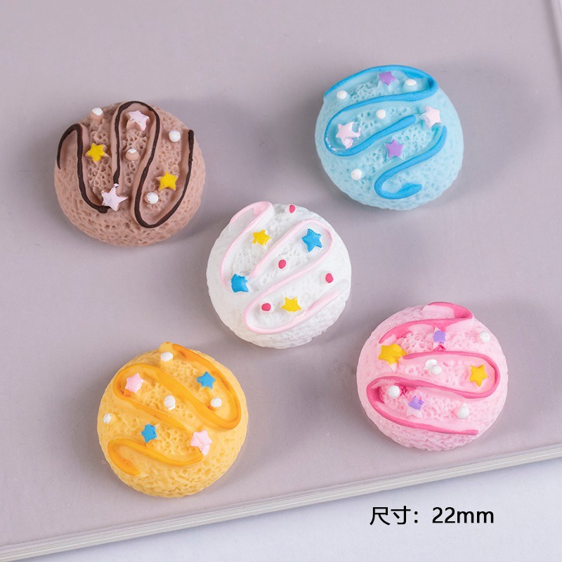 Set 10 / 20 / 50 Quả Bóng Nhựa Hoạt Hình Dễ Thương Dùng Để Trang Trí Ốp Điện Thoại