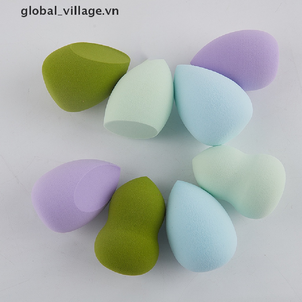 Mút Trang Điểm Hình Giọt Nước Mềm Mại Đầy Màu Sắc
