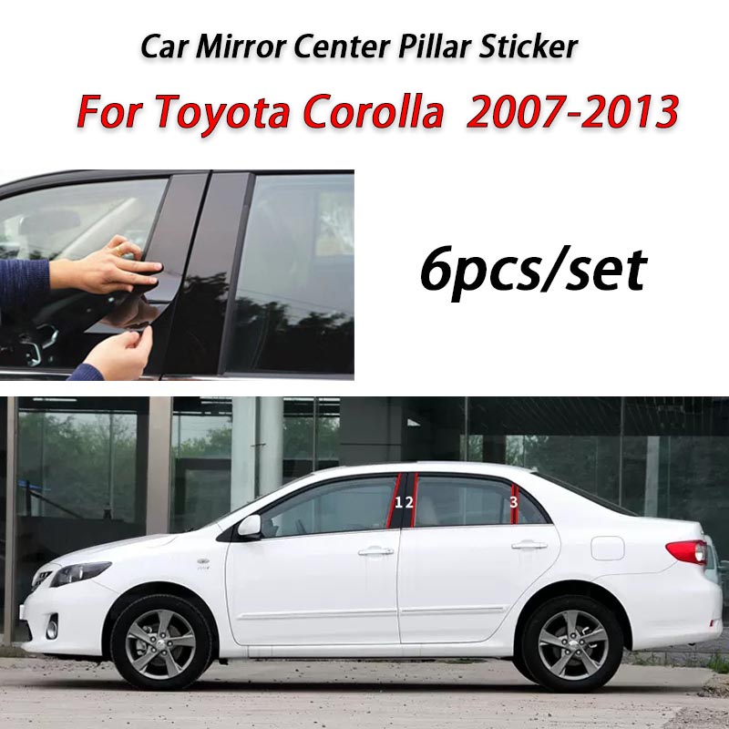 Phim Dán Trang Trí Cửa Sổ Xe Hơi Toyota Corolla G10 G11 G12 E130 E140 E150 E160 E170 E180 E210