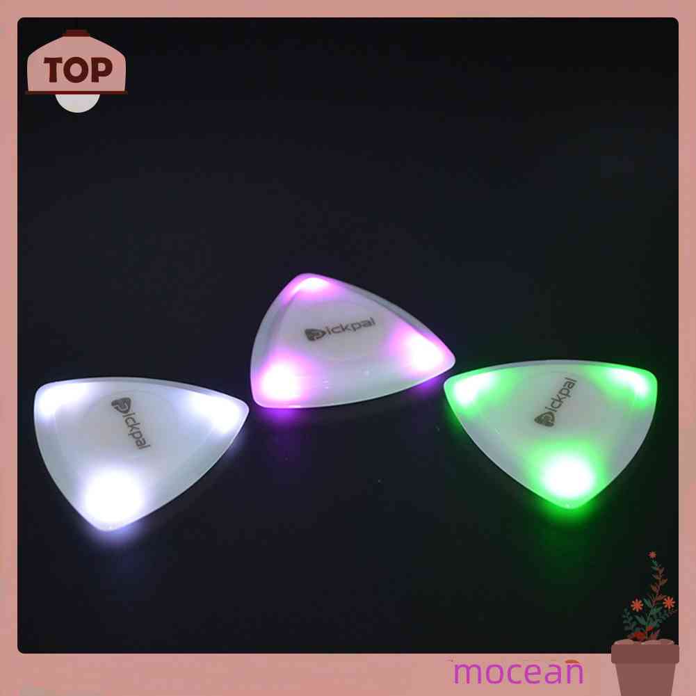 Mới Miếng Gảy Đàn Guitar Phát Sáng Đèn LED