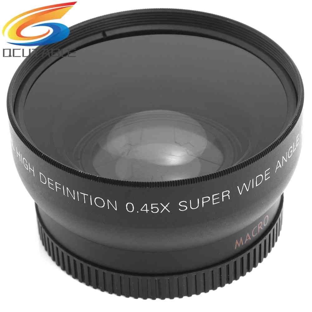 Hình ảnh 0.45x 52mm Super Wide Angle Macro Lens for Nikon 18-55mm 55-200mm 50mm High Quality #2