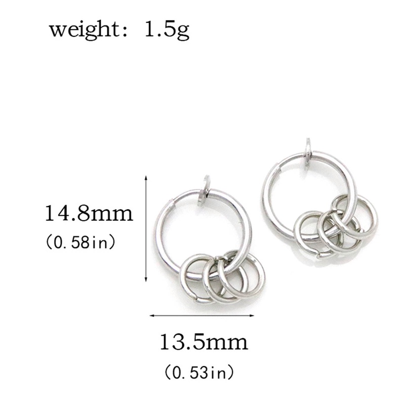 Khuyên Tai Kim Loại Màu Vàng / Bạc Hóa Trang Nhân Vật Phim Hoạt Hình Tokyo Revengers