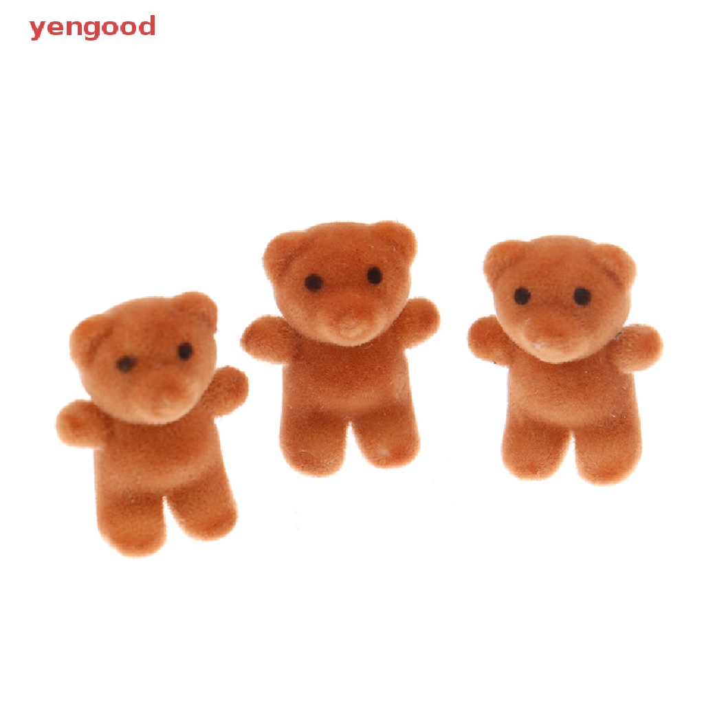 1 Mô Hình Gấu Mini Tỉ Lệ 1: 12 Trang Trí Nhà Búp Bê