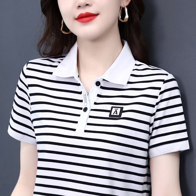 Áo Thun polo Tay Ngắn Dáng Rộng Phong Cách Mới