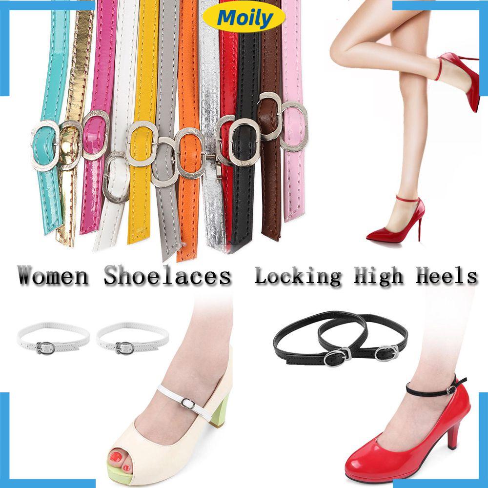 Dây Buộc Giày Da PU Chống Trượt Tiện Dụng Cho Nữ