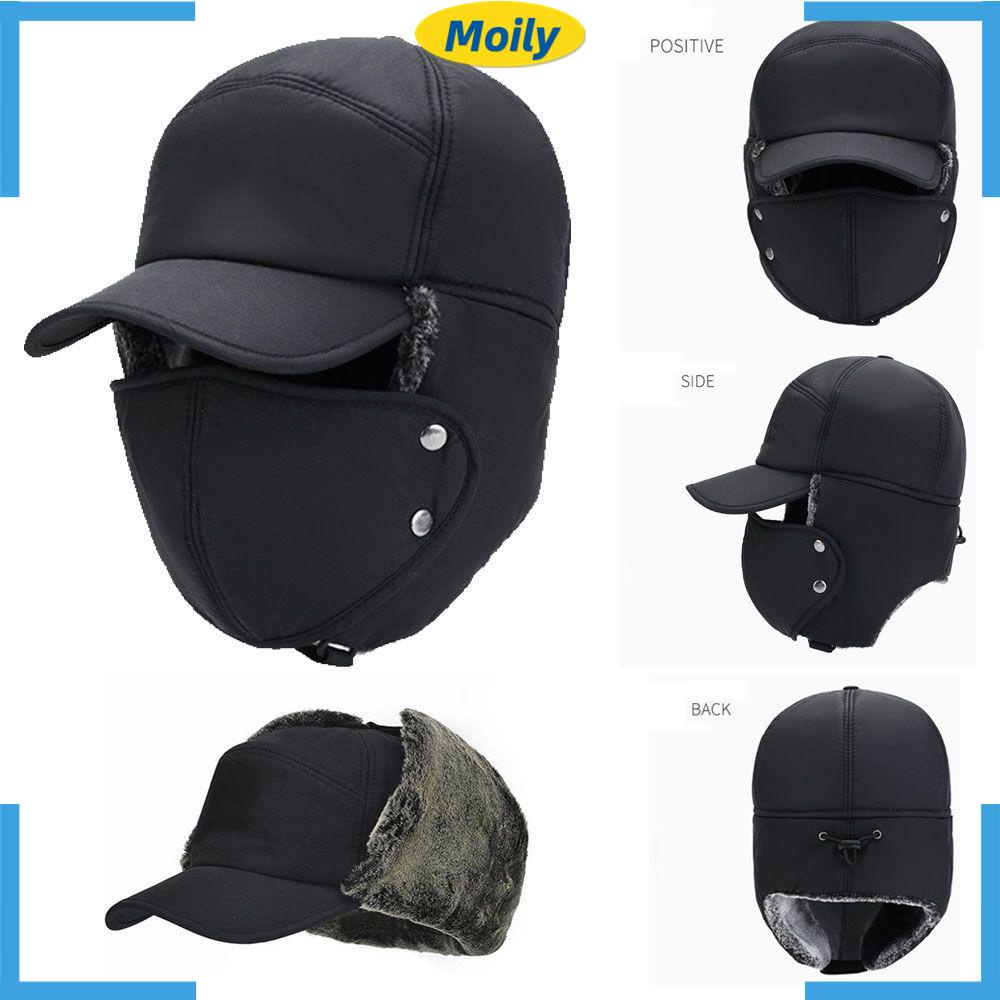 Mũ Bomber Che Tai Chống Gió Thời Trang Mùa Đông Cho Nam Và Nữ