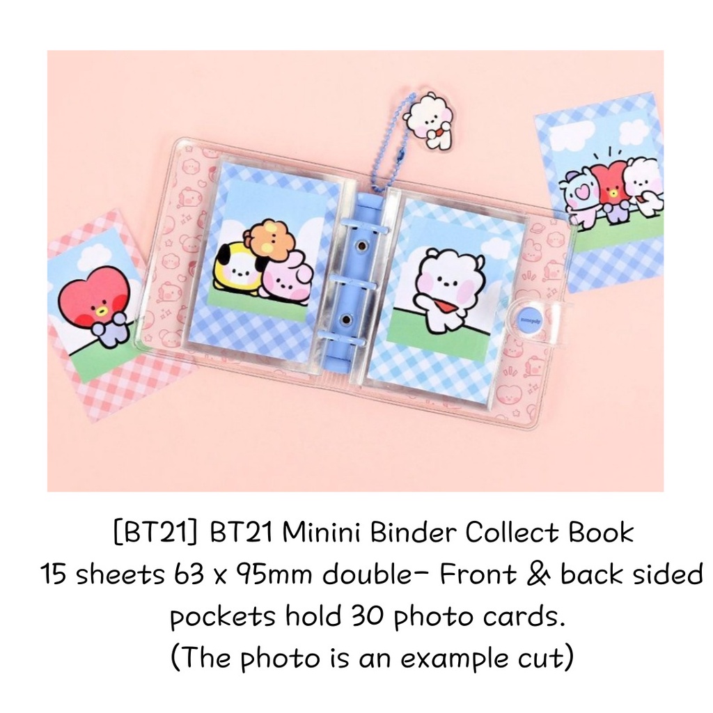Sách Sưu Tầm Mini BT21   - 7 Màu