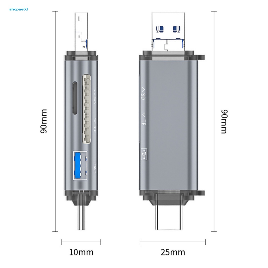 Đầu Đọc Thẻ Nhớ SD / TF Giao Diện USB 3.0 5Gbps Đa Năng Tiện Dụng