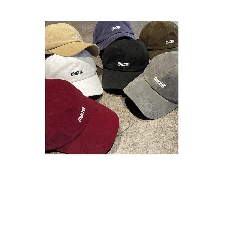 Mũ Lưỡi Trai Thêu Chữ Phong Cách Hàn Quốc Cá Tính Cho Nữ