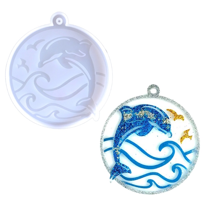 Khuôn Làm Móc Khóa Hình Động Vật Biển Xinh Xắn