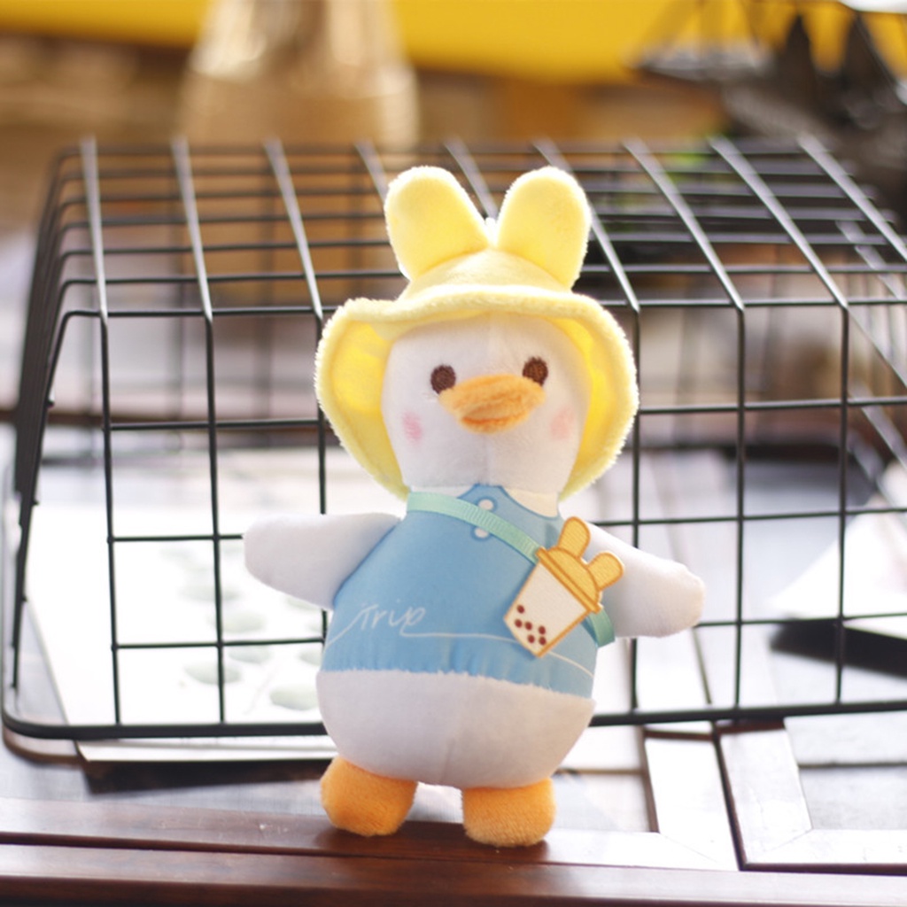 [COD]♋Móc Khóa Vịt Nhồi Bông Xinh Xắn