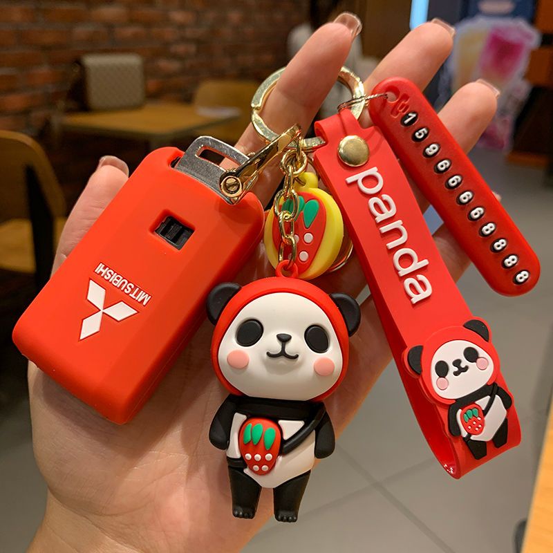 Vỏ Silicon Bảo Vệ Chìa Khóa Xe Hơi Mitsubishi Mirage G4 Triton Mirage / Attrage Xpander Pajero Sport Montero Sport Strada Outlander Pev