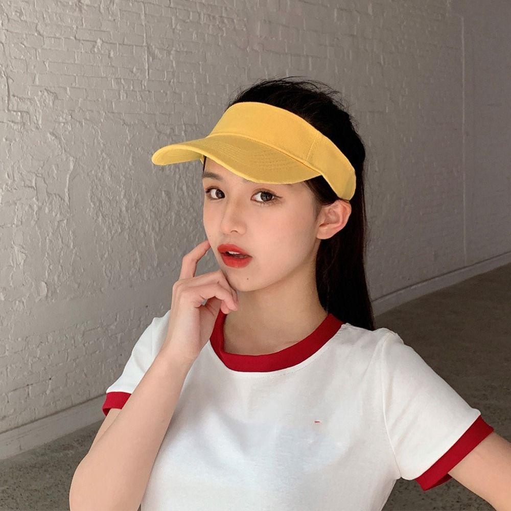 26EDIE Mũ Lưỡi Trai Nửa Đầu Chống Tia UV Thời Trang Cho Nữ