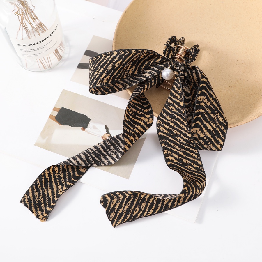 Kẹp Tóc Nơ Lưới Đính Ngọc Trai Nhân Tạo Thời Trang Hàn Quốc