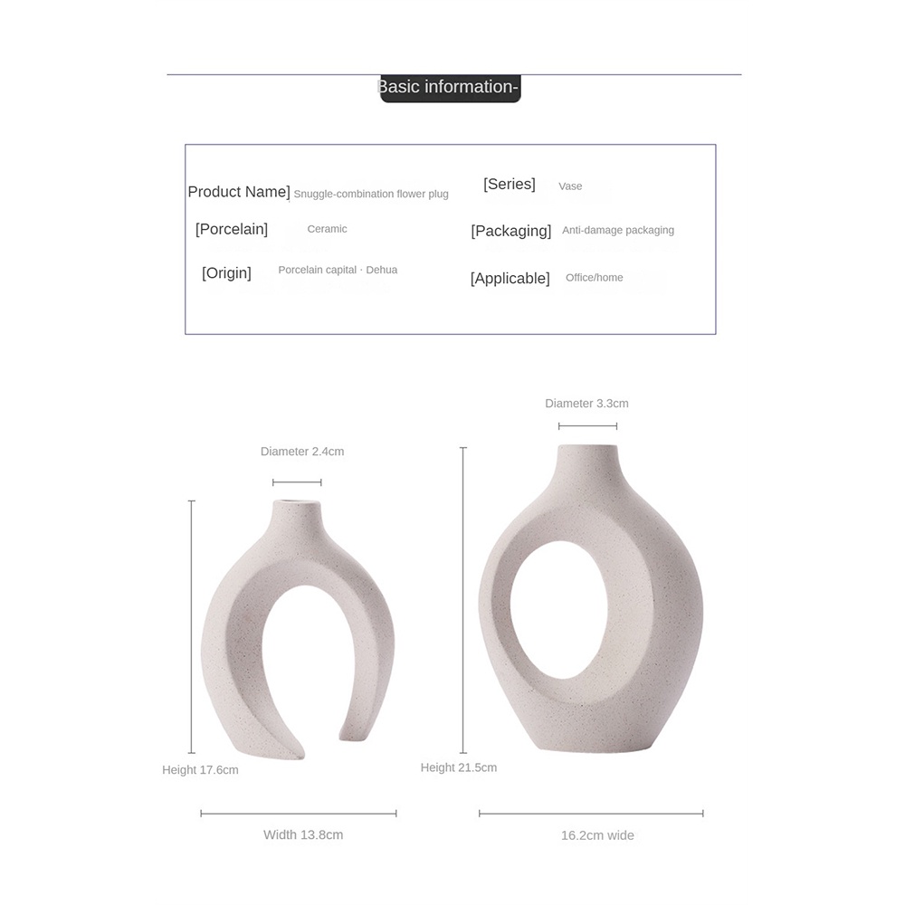 ♫ CAPIRON   Hoa Gốm Sứ Bắc Âu Điểm Nhấn Trang Trí Sành điệu Dành Cho Tiệc Cưới Cô Dâu Đám Cưới Và Trang Trí Nhà Cửa Trang Trí Phòng Khách Bắc Âu Vật Trang Trí Trang Trí Nhà Cửa