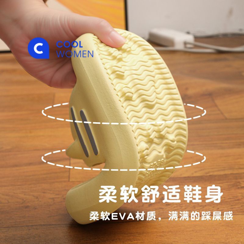 Dép Sandal Đế Dày Chống Trượt Thời Trang Mùa Hè 2023 Phong Cách Hoạt Hình Cho Nữ