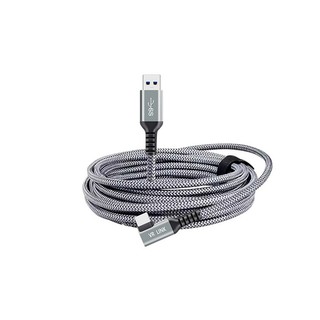 Dây Cáp USB3.2 Gen1 VR Link Streamline Cho Kính Thực Tế Ảo Oculus Quest 2, Model: A-C Bằng Nhôm Bện 6M