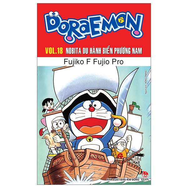 Sách Doraemon Truyện Dài - Tập 18 - Nobita Du Hành Biển Phương Nam 