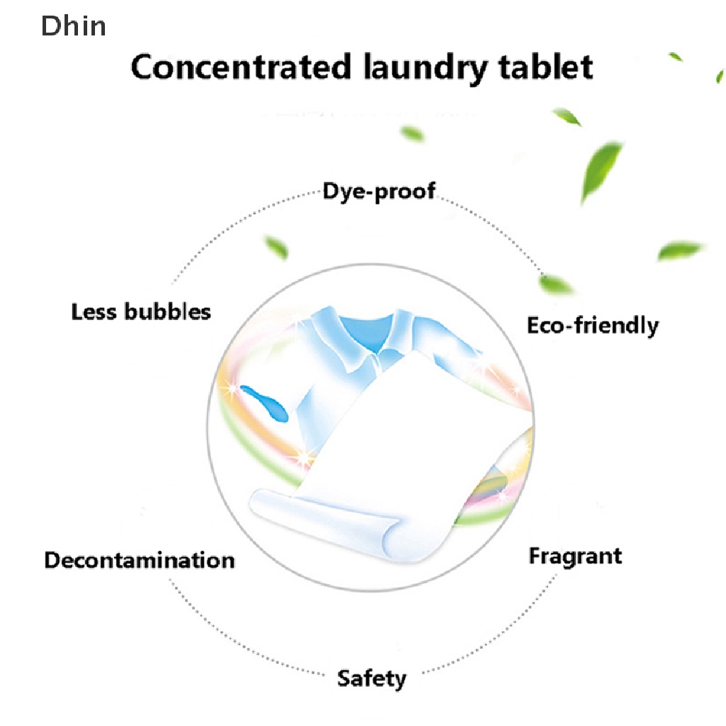 Bộ 62 Miếng Bột Giặt Quần Áo Công Thức Mới Tiện Lợi