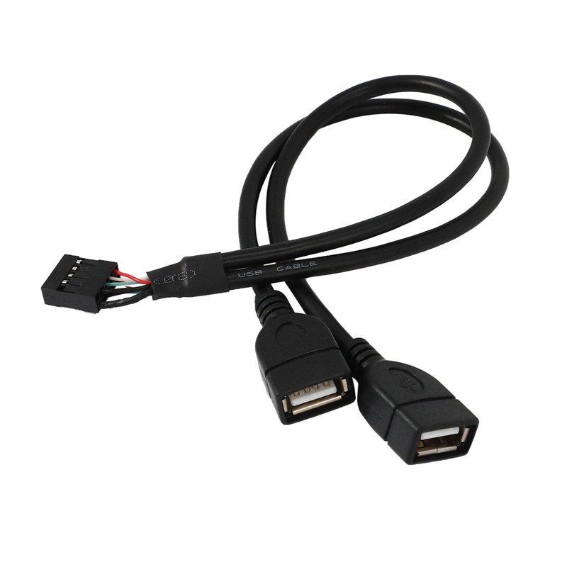1x Bảng Mạch Chủ 30CM 10 Pin USB 2.0 Chữ Y 2x 50CM 5 Pin Dupont
