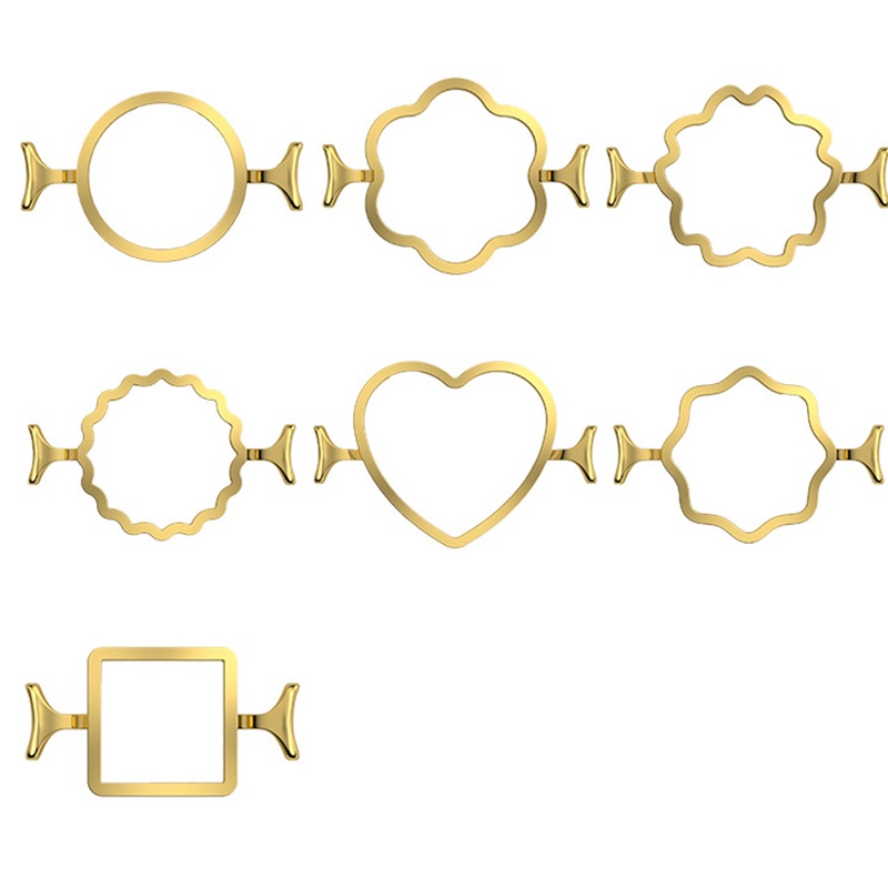 Bộ Giá Đỡ Hình Tròn Dùng Cho Niêm Phong Bì Thư / Làm Thủ Công Diy