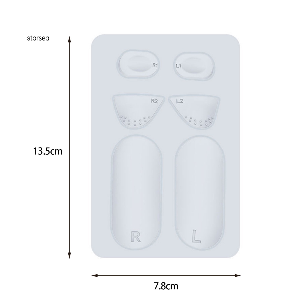 Sra Set 1 Miếng Dán Silicon Chống Trầy Cho Tay Cầm Chơi Game PS5 VR2