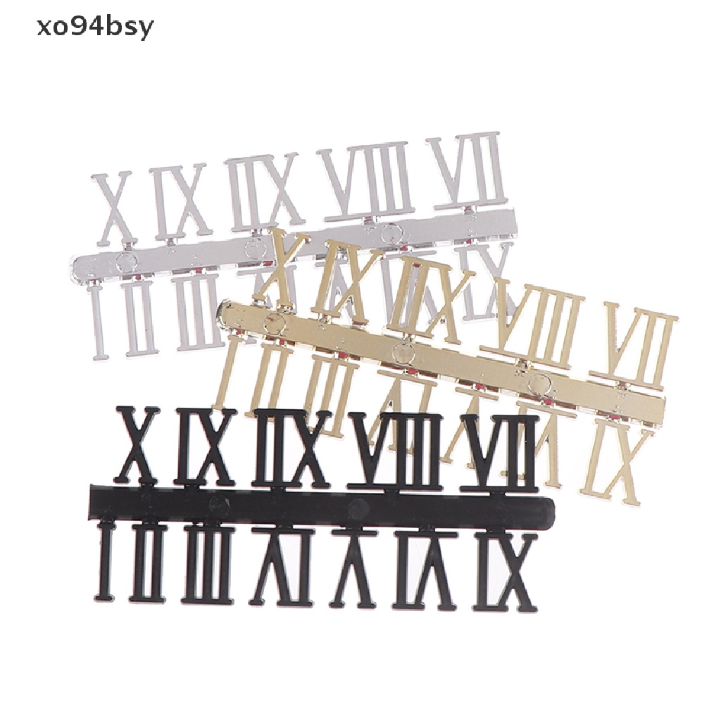 1 Bộ Số La Mã xo94bsy DIY Thay Thế Cho Đồng Hồ Kỹ Thuật Số