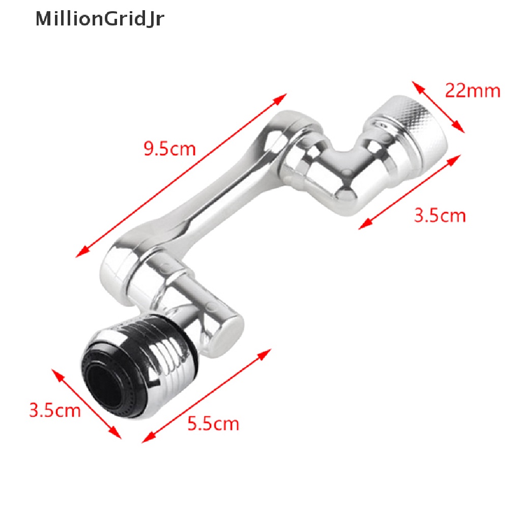 Đầu Lọc Nối Vòi Nước Góc Rộng 1080 Độ Tiện Dụng Cho Nhà Bếp / Phòng Tắm JR