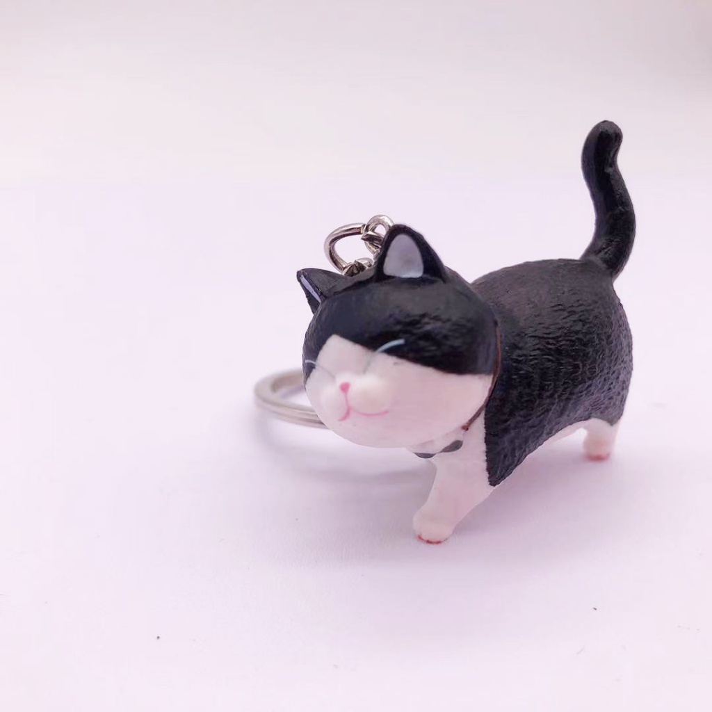 Cute cat Keychains Cute Keychain Car Key Chains Kawaii Anime Toys Kids Christmas Gift