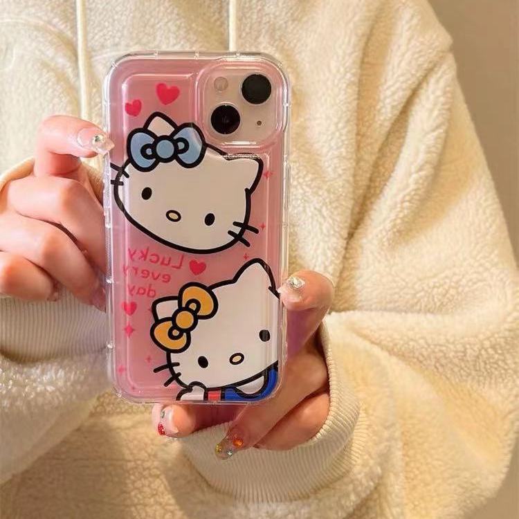 Ốp Điện Thoại Silicon TPU Mềm Trong Suốt In Họa Tiết Dễ Thương Chống Sốc Cho IPhone 14 13 11 Pro Max 12 8 7 Plus XS XR X