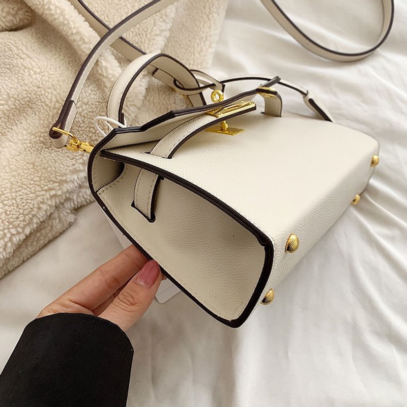 Túi Xách Đeo Chéo Thiết Kế Đơn Giản Thời Trang Pháp Cao Cấp Cho Nữ