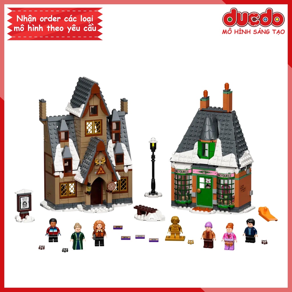 No 6048 Lắp ghép Harry Potter Thăm Quan Làng Hogsmeade - Đồ chơi Xếp hình Mô hình 76388 BLA LRI