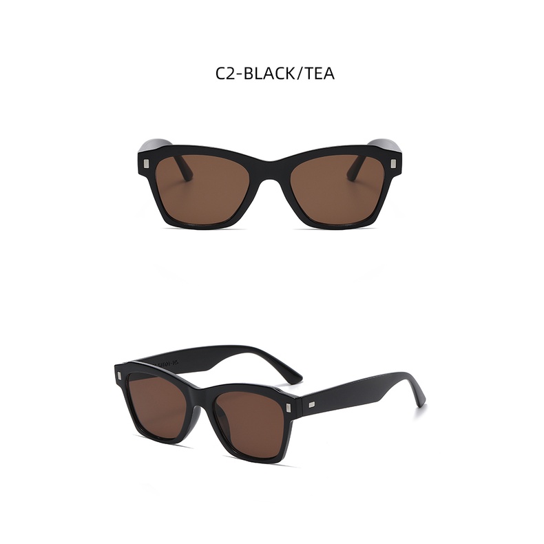 Kính Mát Thời Trang Gọng Vuông Nhỏ Phong Cách retro 2023