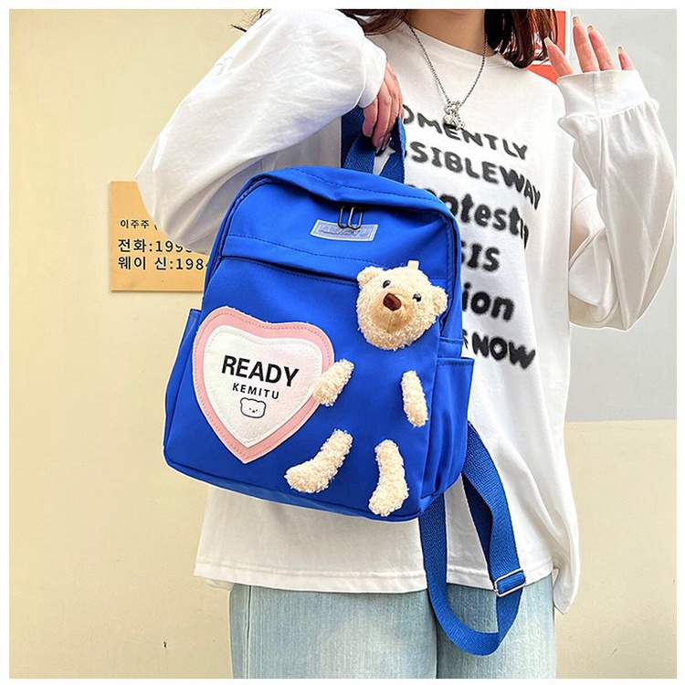 Bololo Ba Lô Đeo Vai Kiểu Hoạt Hình Gấu Đáng Yêu Cho Bé