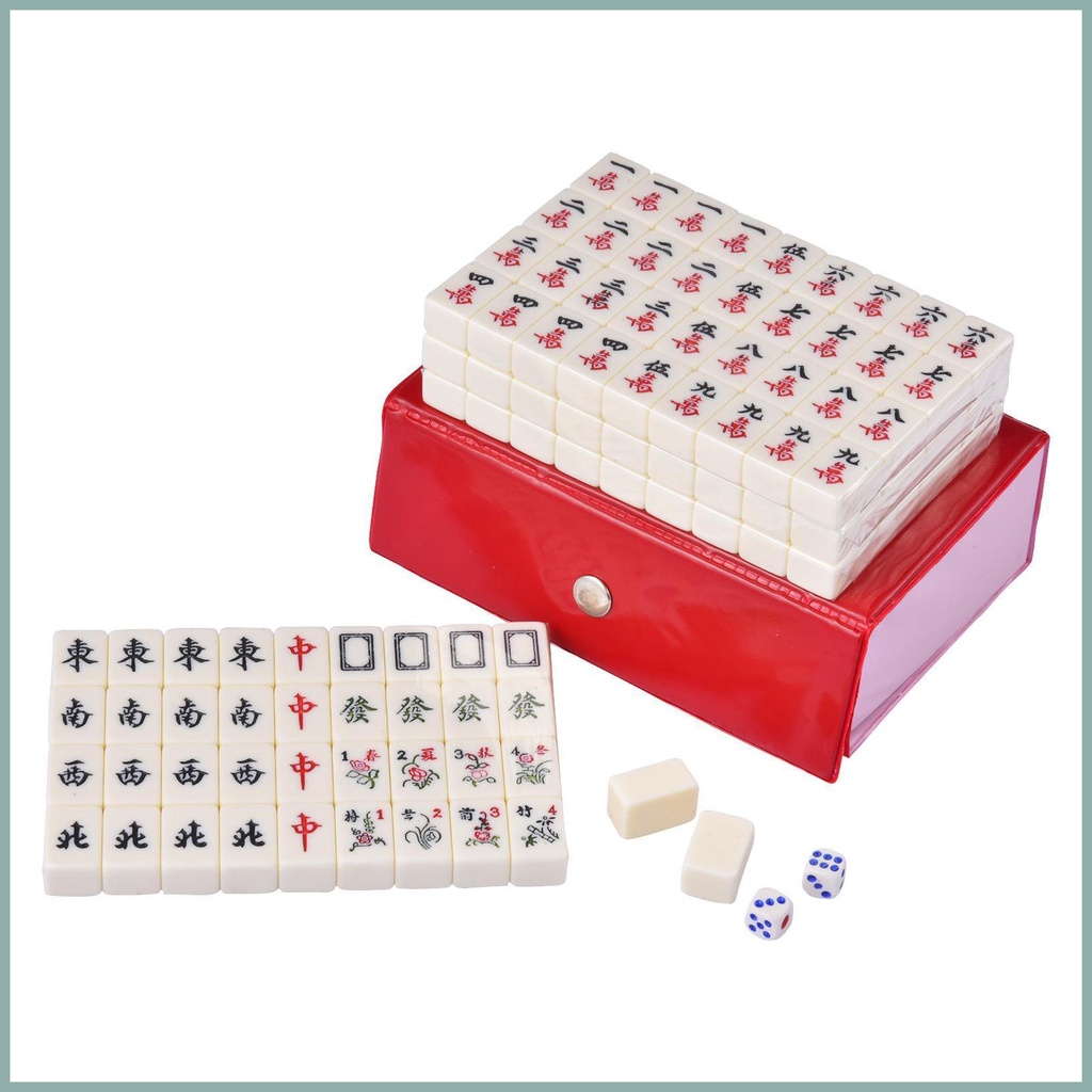 Bộ Trò Chơi Mạt Chược 144 Món Phiên Bản Trung Quốc