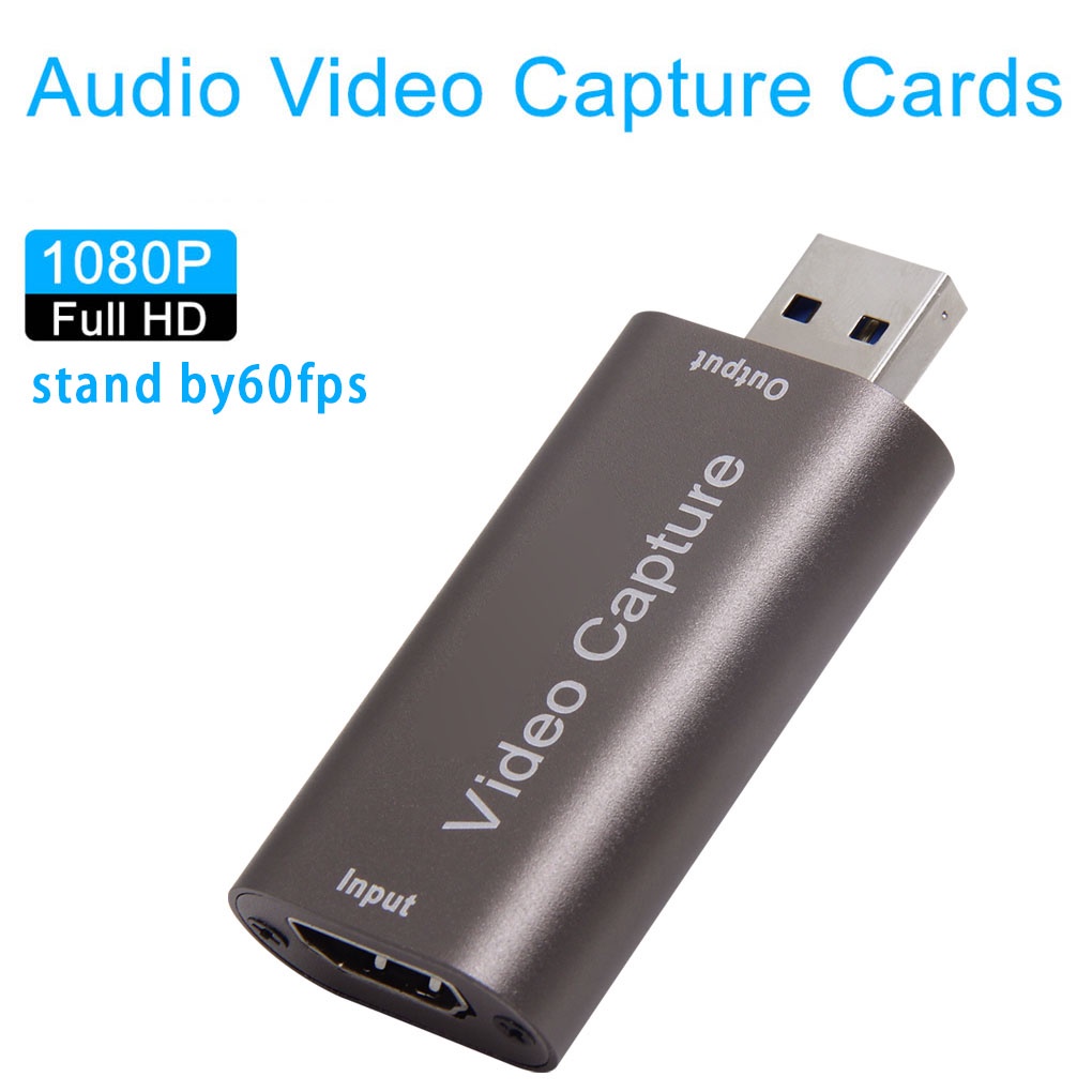 Thẻ Ghi Hình Video 4K USB 3.0 HDMI Cho PS4 Game DVD