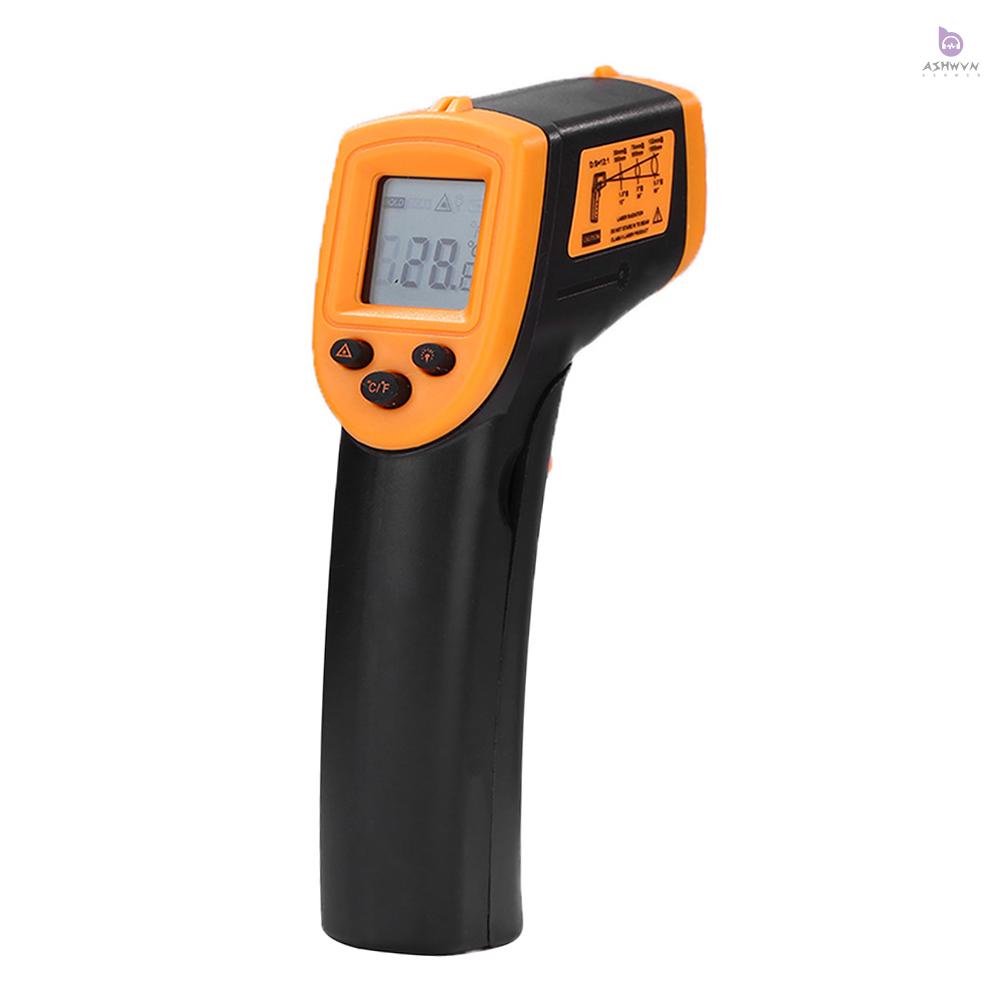 Nhiệt Kế Hồng Ngoại HW600 Đo Nhiệt Độ Bằng Tia Hồng Ngoại Màn Hình LCD Kỹ Thuật Số IR - 50~600°Phụ Kiện C / - 58~11222 Chất Lượng Cao