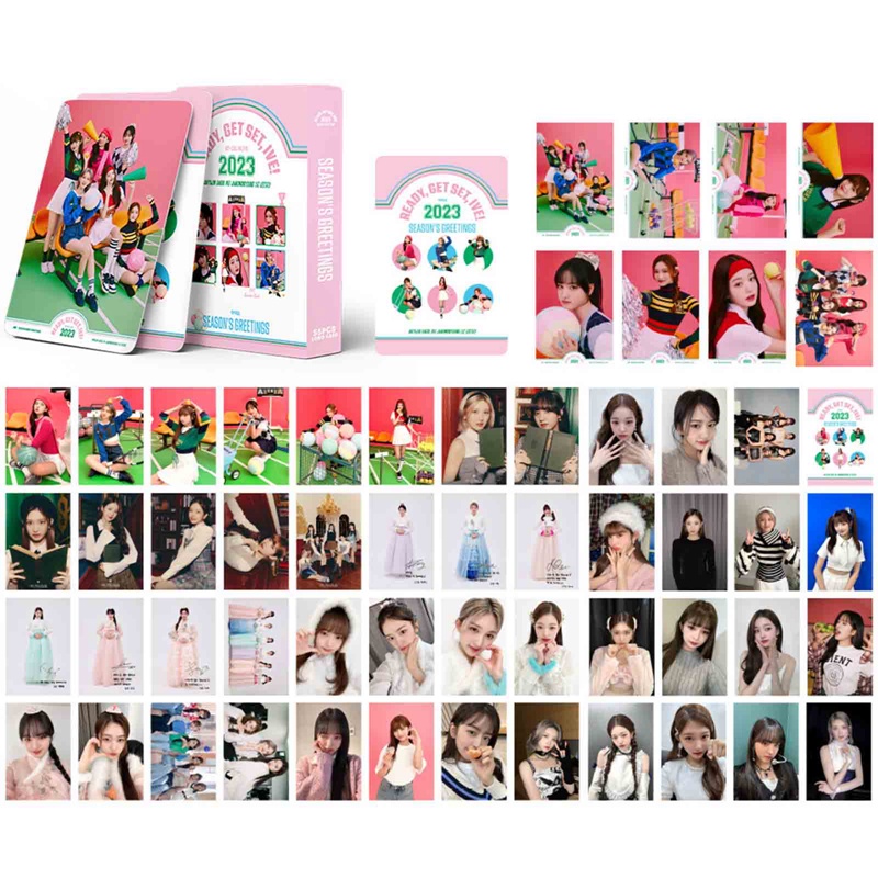 Set 55 Tấm Ảnh Lomo Card LOVE DIVE Nhóm Nhạc Nữ Kpop