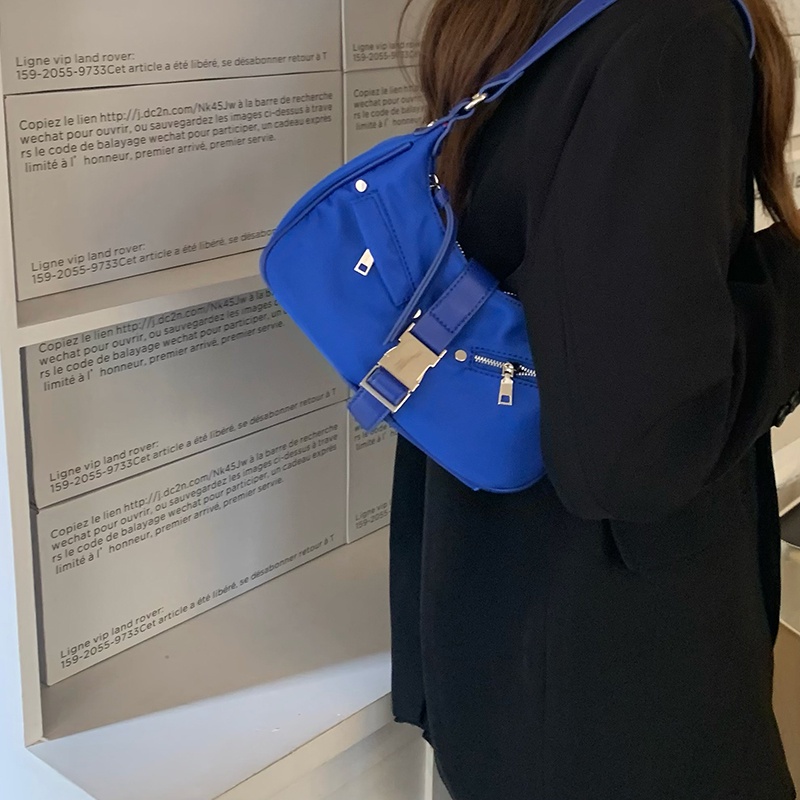 Ielgy Túi Đeo Vai Khóa Kim Loại Hình Đa Năng Hợp Thời Trang Cho Nữ