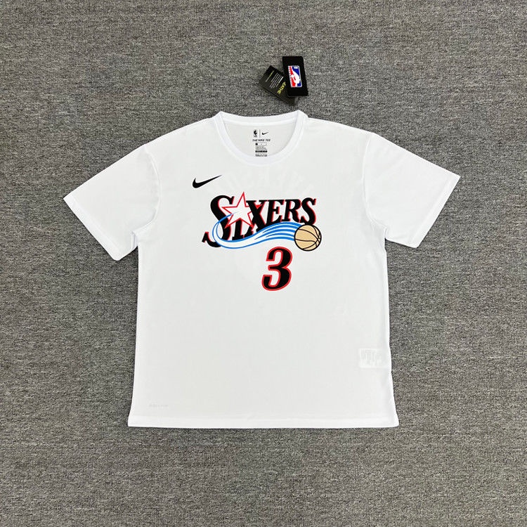 Áo Thun Bóng Rổ Tay Ngắn In Số 76 Chất Liệu Khô Thoáng Nhanh Thời Trang Cao Cấp