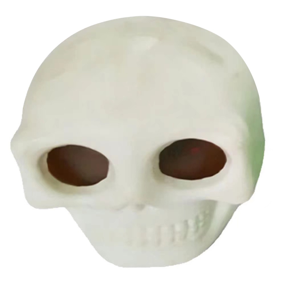 Đồ Chơi Bóp Xả Stress Hình Đầu Lâu Phong Cách Gothic Vui Nhộn Cho Trẻ Em
