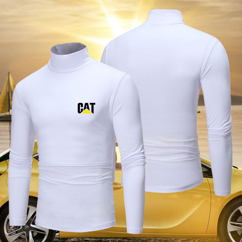 Áo Thun Dài Tay Cổ Lọ Thời Trang Mùa Xuân Cho Nam