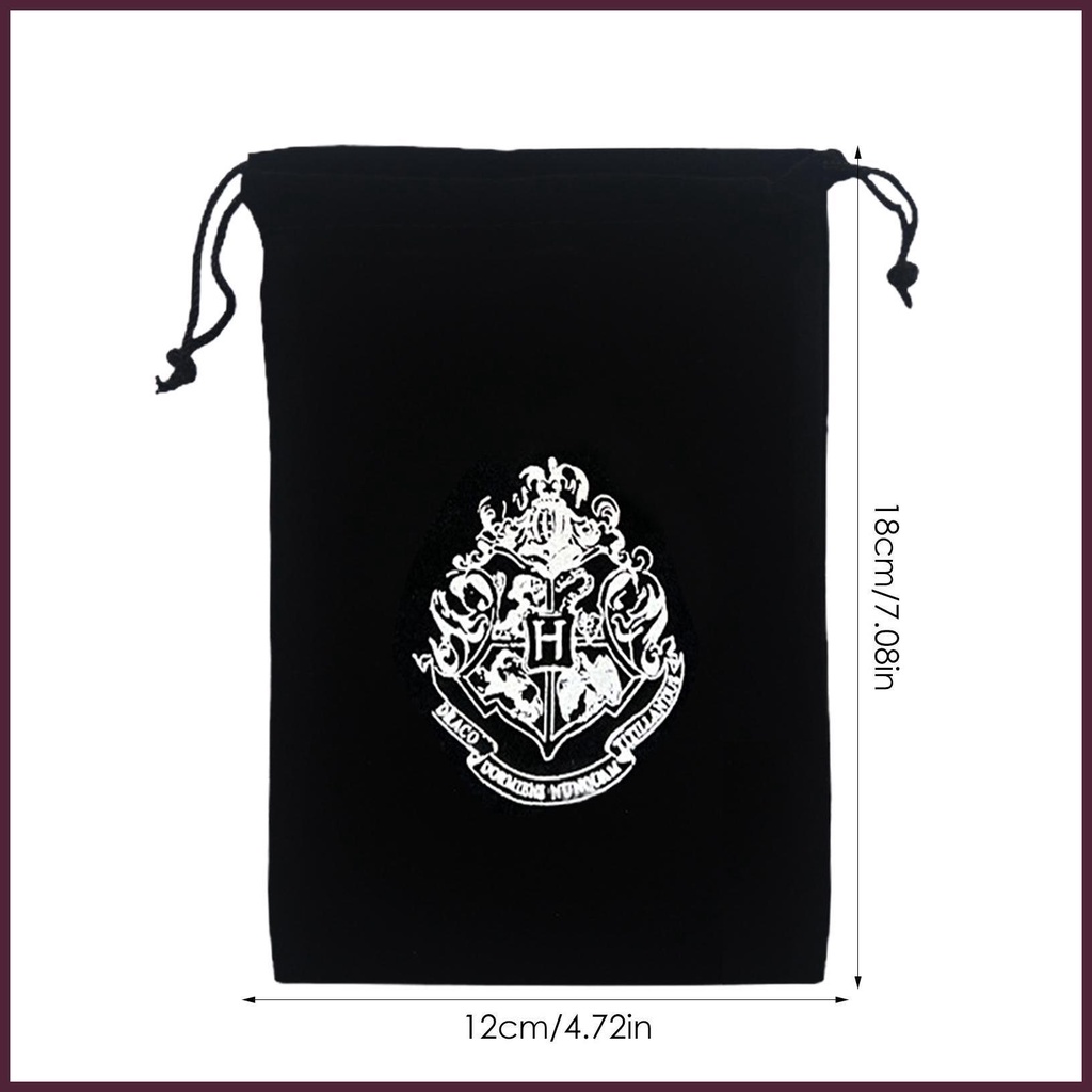 Túi Dây Rút Đựng Thẻ Bài Tarot Thêu Họa Tiết Dễ Thương