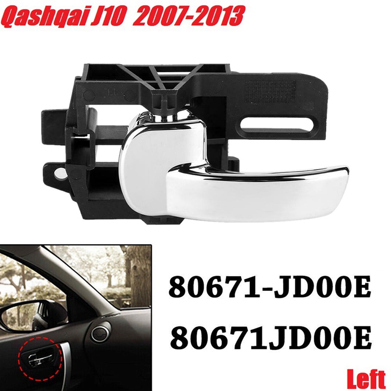 2 Tay Nắm Cửa Trong Cho Xe Hơi Nissan Qashqai J10 2007-2013 80671JD00E