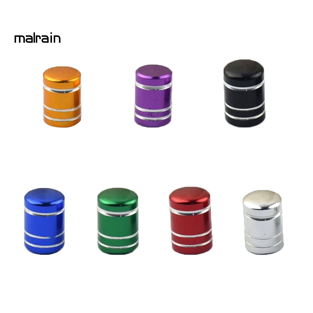 Bộ 4 Vỏ Bọc Van Lốp Xe Đạp / Xe Máy / Xe Hơi Bằng Nhôm Tiện Dụng