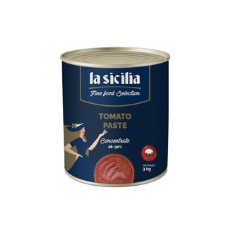 Trái cà chua nghiền nhuyễn cô đặc hiệu La Sicilia Ý - 3kg