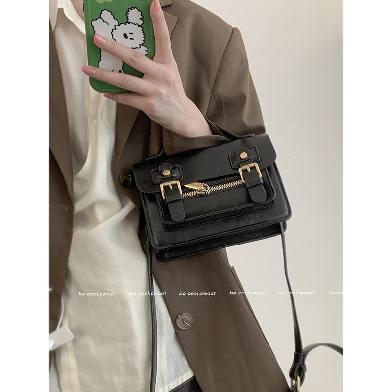 Túi Đeo Chéo Phong Cách Retro Anh Quốc 2023