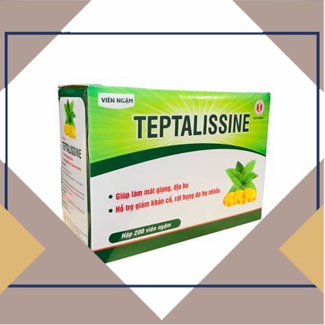 Viên ngậm Teptalissine Daiuypharma