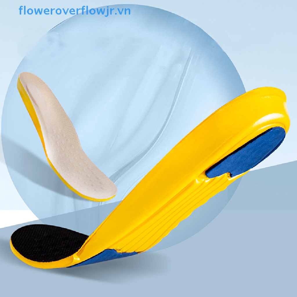 Đế Lót Giày Chạy Bộ Cao Su Non Phối Lưới Thoáng Khí Giúp Khử Mùi FJR