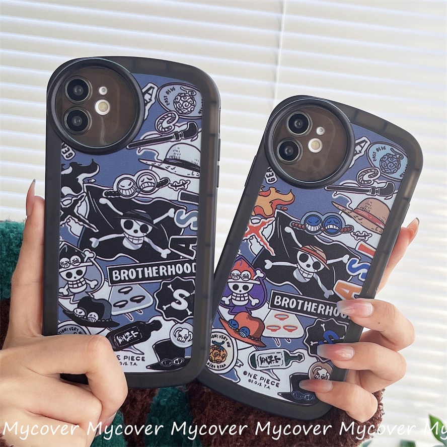 Ốp Điện Thoại Chống Sốc In Hình One Piece Cho iPhone 14 13 12 11 Pro Max Xs XR X 8 7 6 Plus SE 2020